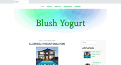 Desktop Screenshot of blushyogurt.com